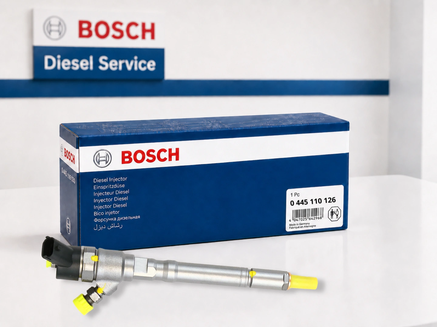 Wtryskiwacz Bosch 0445110126 przygotowany do sprzedaży