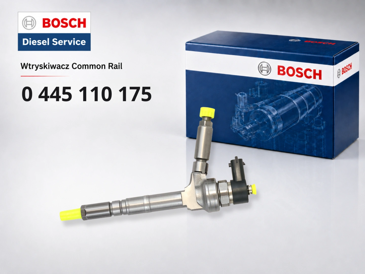 Bosch 0445110175 Opel Astra H 1.7 CDTI – wtryskiwacz Common Rail Wtryskiwacz Bosch 0445110175 Common Rail do Opel Astra H 1.7 CDTI