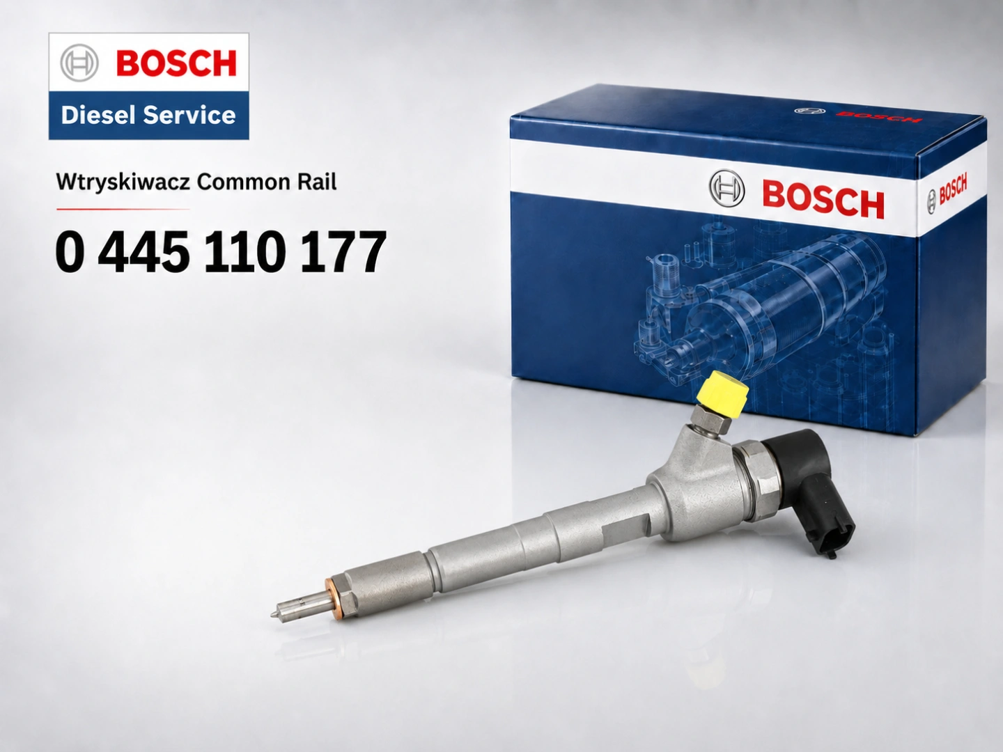 Bosch 0445110177 do Mercedes-Benz CDI Wtryskiwacz Bosch 0445110177 do silnika Mercedes CDI