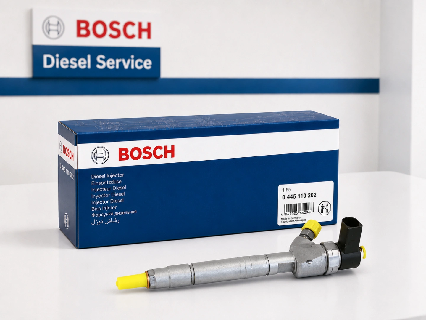 Wtryskiwacz Bosch 0445110202 w wariancie nowym albo zregenerowanym