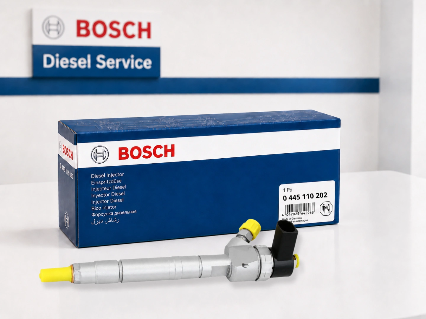 Bosch 0445110202 nowy lub zregenerowany Wtryskiwacz Bosch 0445110202 w wariancie nowym albo zregenerowanym