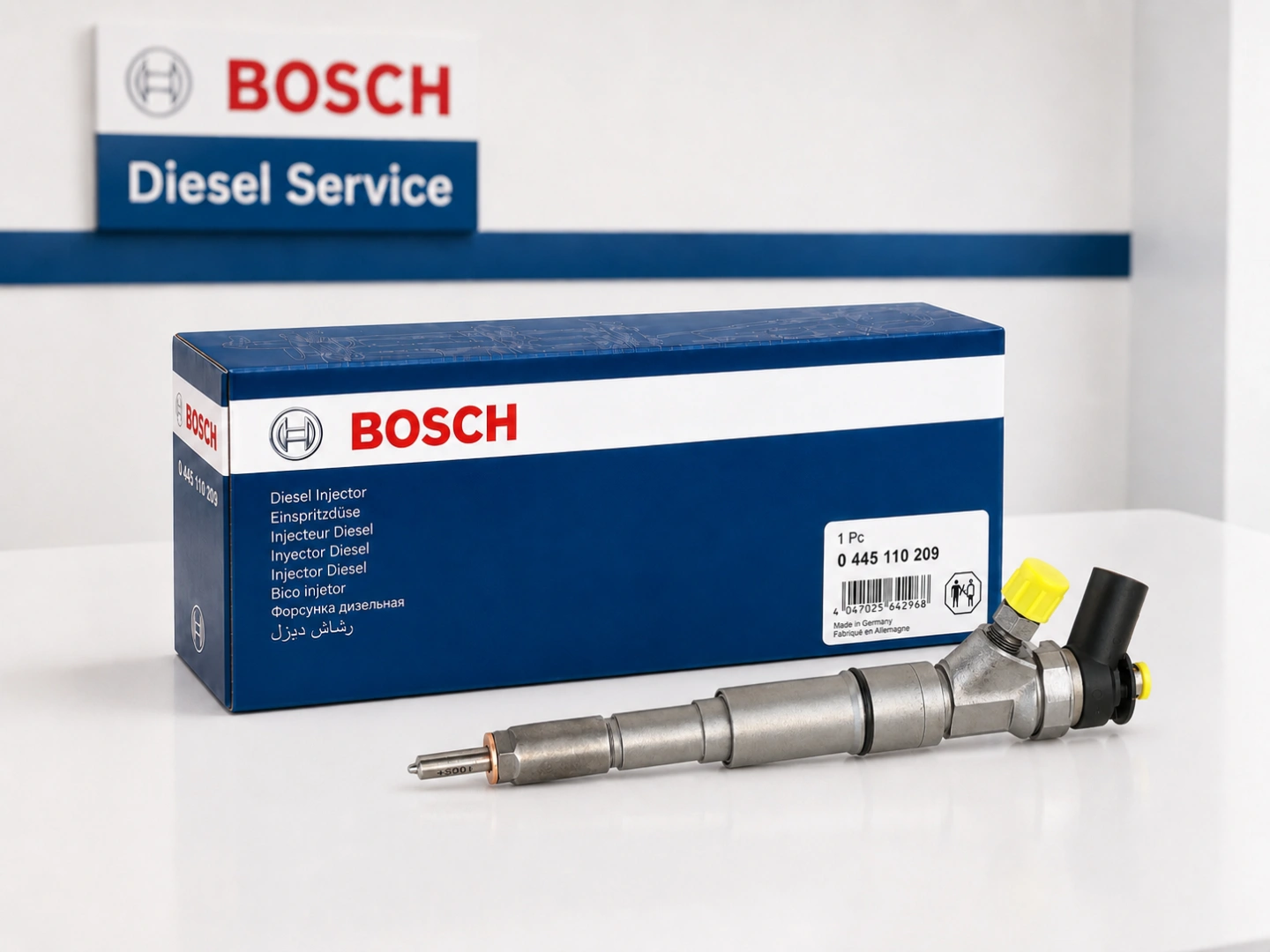 Wtryskiwacz Bosch 0445110209 z opakowaniem