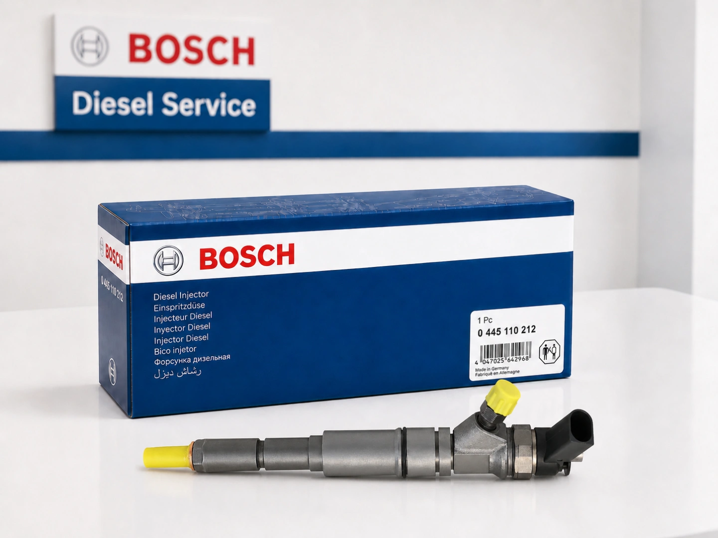Produktowy wtryskiwacz Bosch 0445110212 z opakowaniem