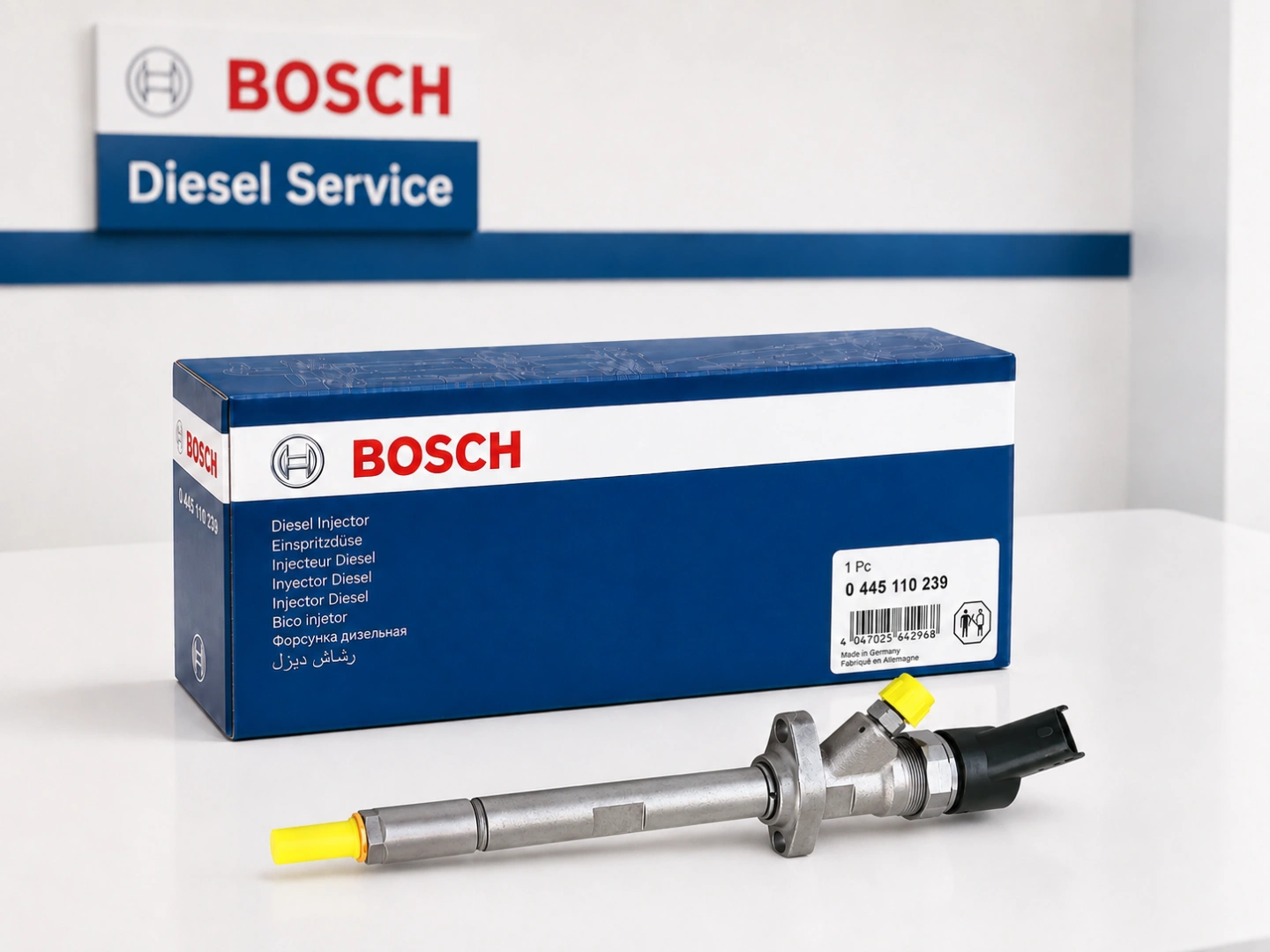 Bosch 0445110239 nowy lub zregenerowany z gwarancją Wtryskiwacz Bosch 0445110239 przygotowany do sprzedaży