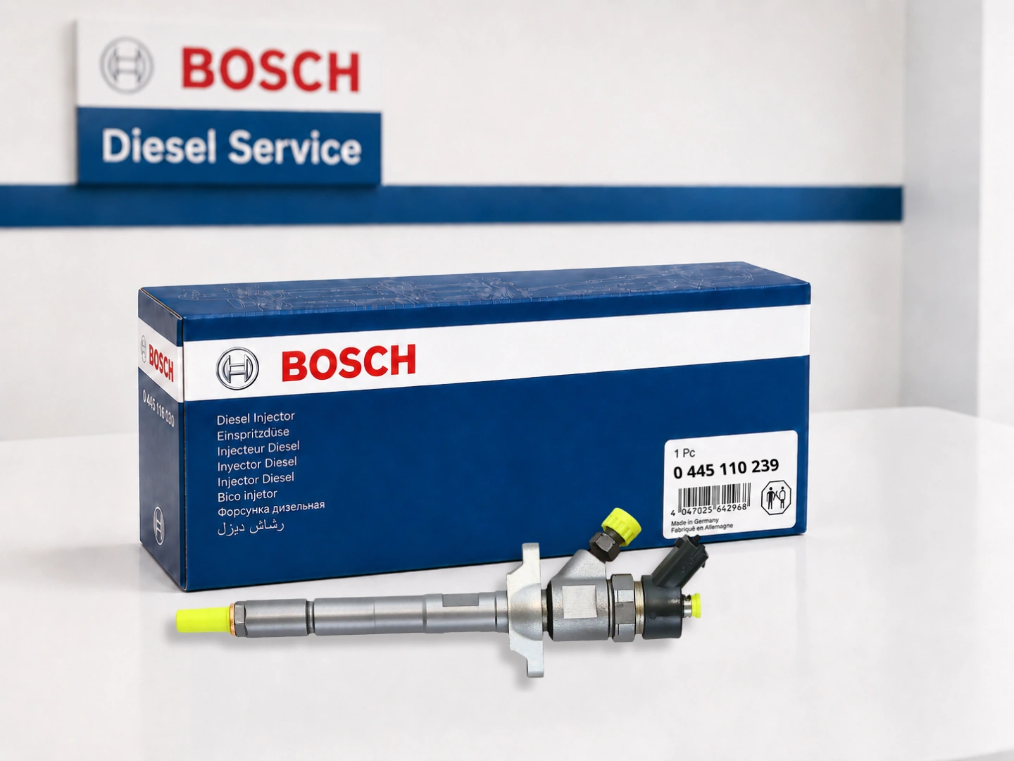 Bosch 0445110239 nowy lub zregenerowany z gwarancją Wtryskiwacz Bosch 0445110239 przygotowany do sprzedaży
