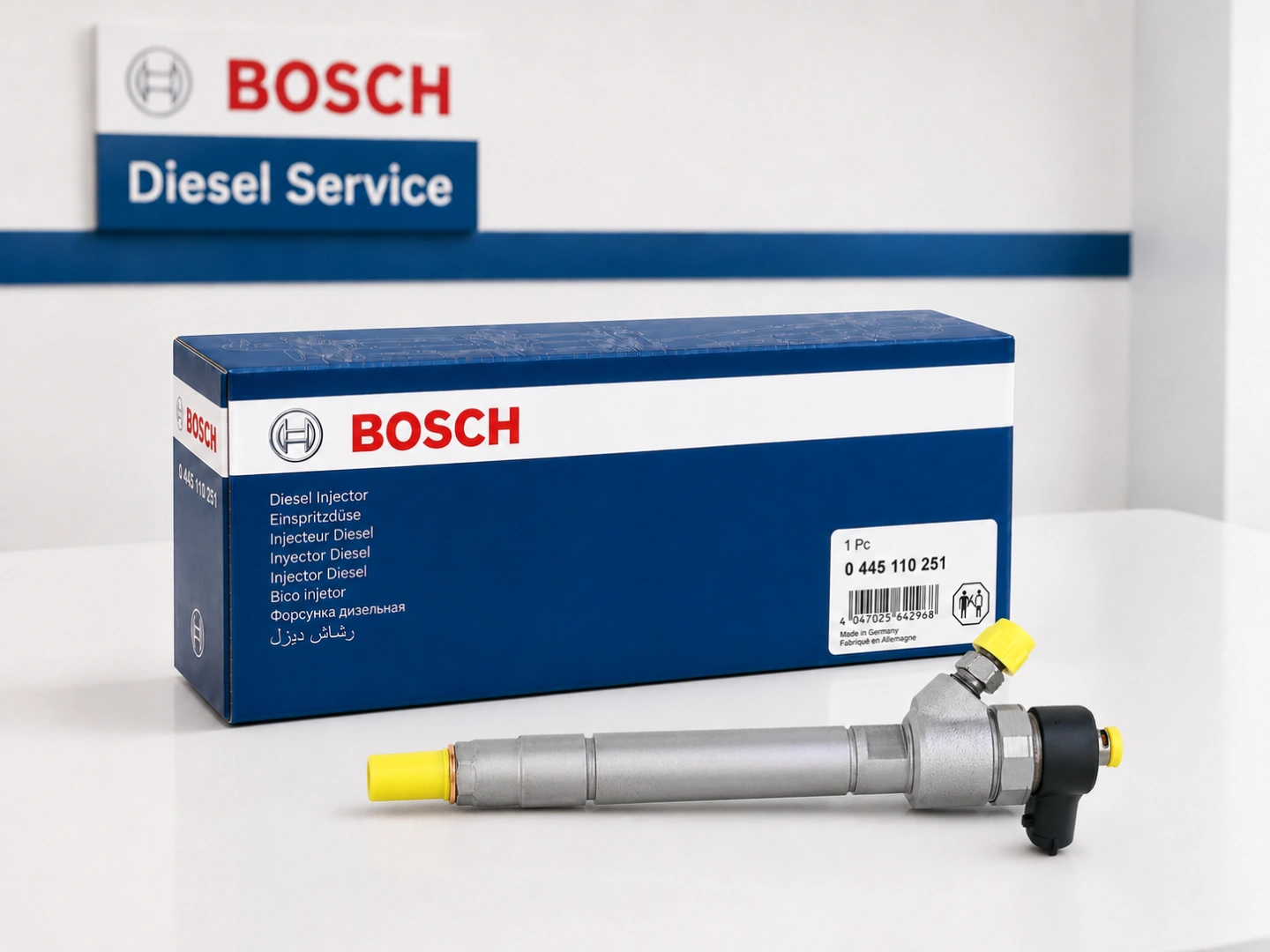 Bosch 0445110251 nowy albo zregenerowany Wtryskiwacz Bosch 0445110251 w wariancie nowym lub zregenerowanym