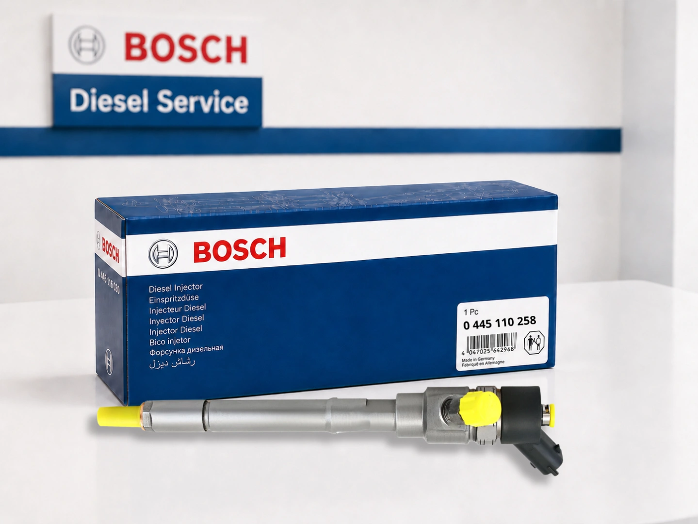 Bosch 0445110258 nowy lub zregenerowany Wtryskiwacz Bosch 0445110258 przygotowany do sprzedaży