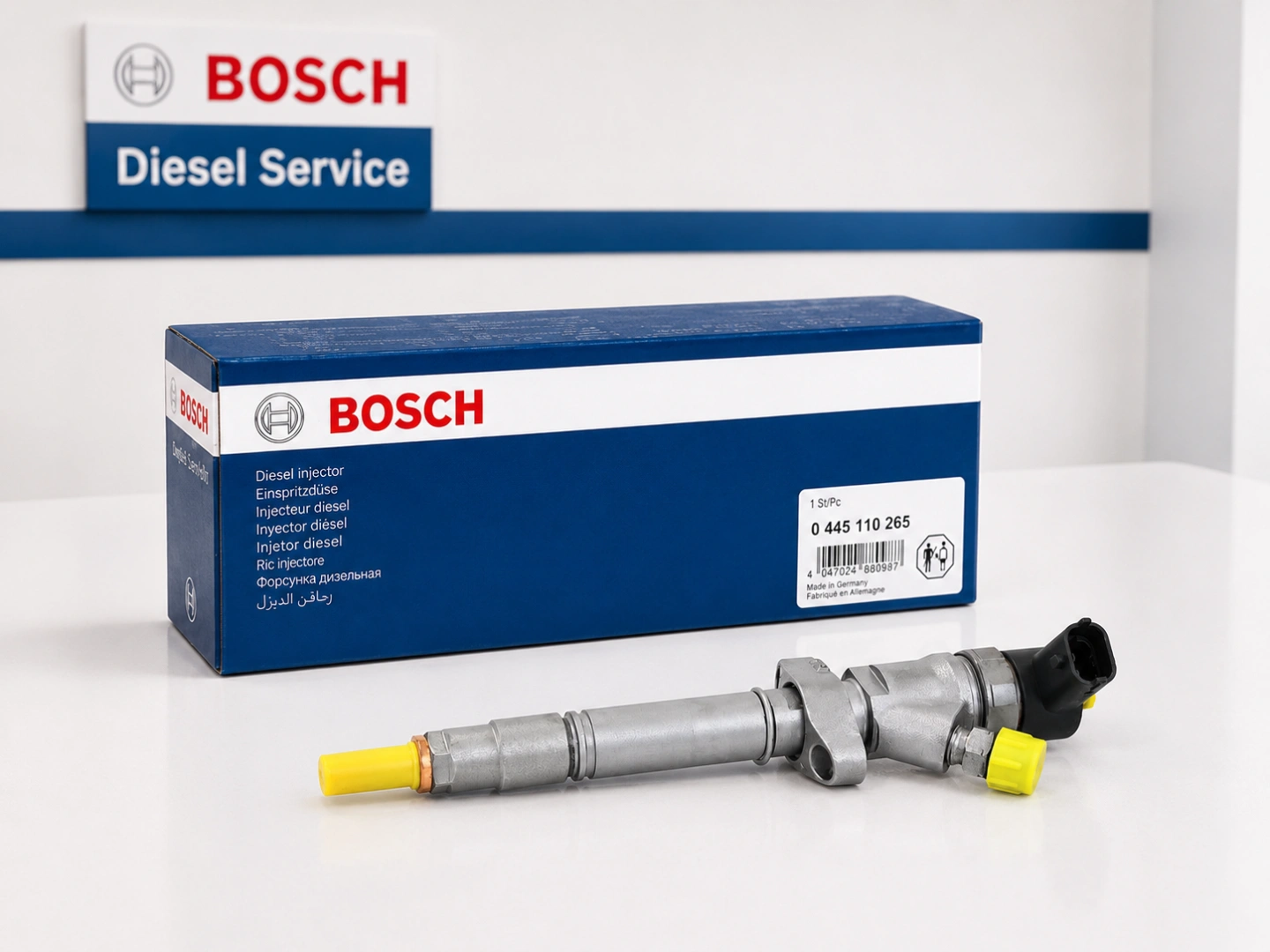 Bosch 0445110265 nowy lub zregenerowany Wtryskiwacz Bosch 0445110265 przygotowany do sprzedaży
