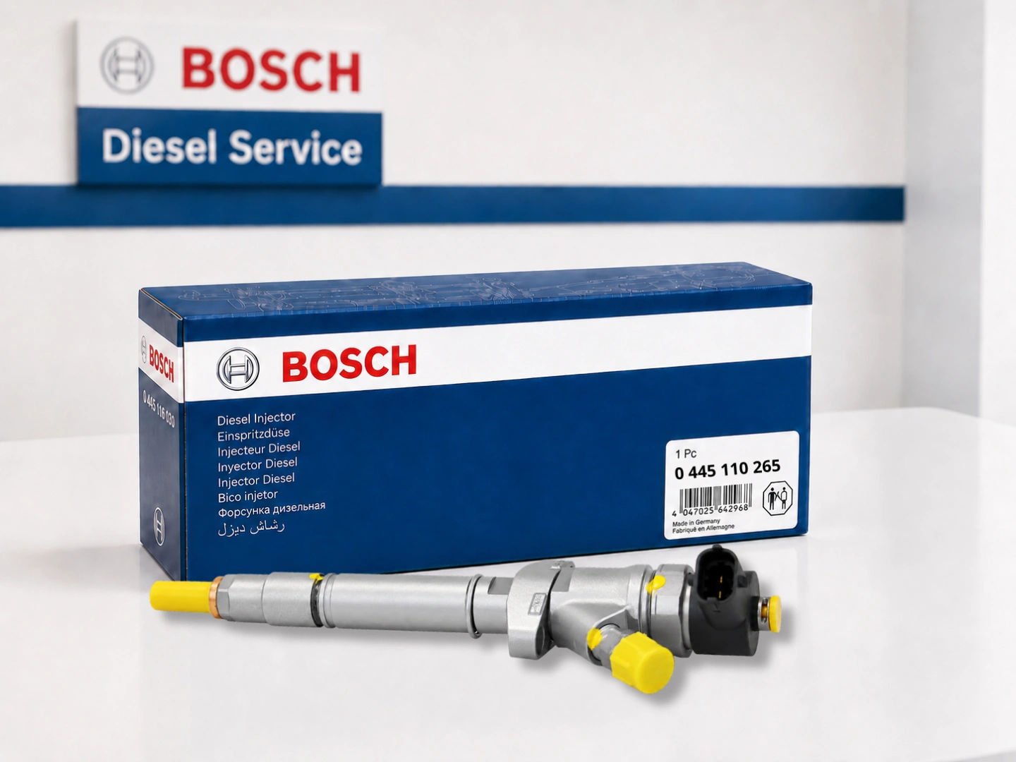 Bosch 0445110265 nowy lub zregenerowany Wtryskiwacz Bosch 0445110265 przygotowany do sprzedaży