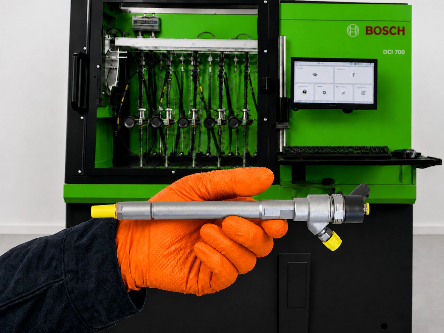 Stanowisko probiercze Bosch do diagnostyki wtryskiwaczy
