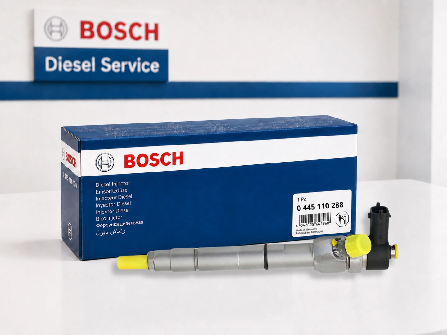 Bosch 0445110288 nowy lub zregenerowany Produktowy wtryskiwacz Bosch 0445110288 z opakowaniem