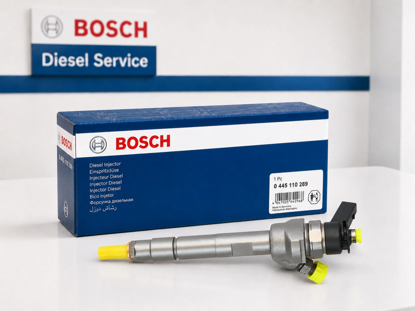 Produktowy wtryskiwacz Bosch 0445110289 z opakowaniem