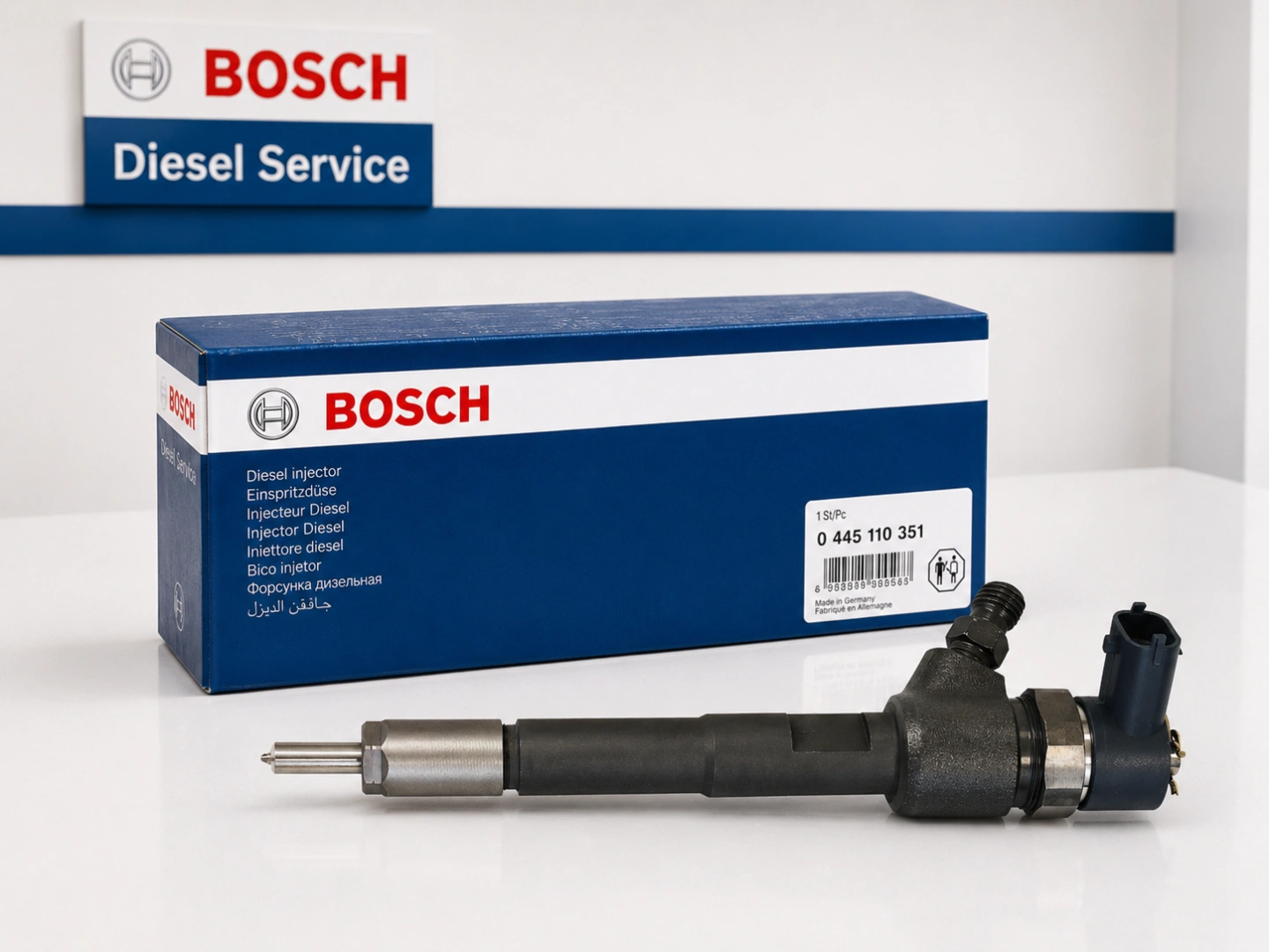 Bosch 0445110351 nowy lub zregenerowany Wtryskiwacz Bosch 0445110351 dostępny jako nowy albo po regeneracji