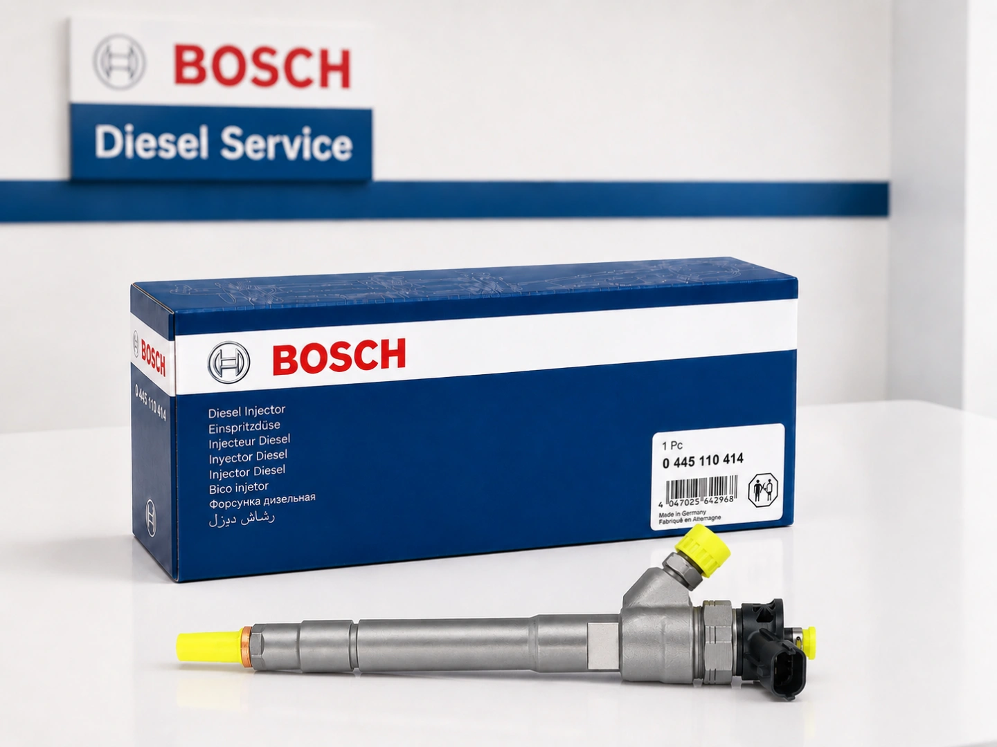 Produktowy wtryskiwacz Bosch 0445110414 z opakowaniem