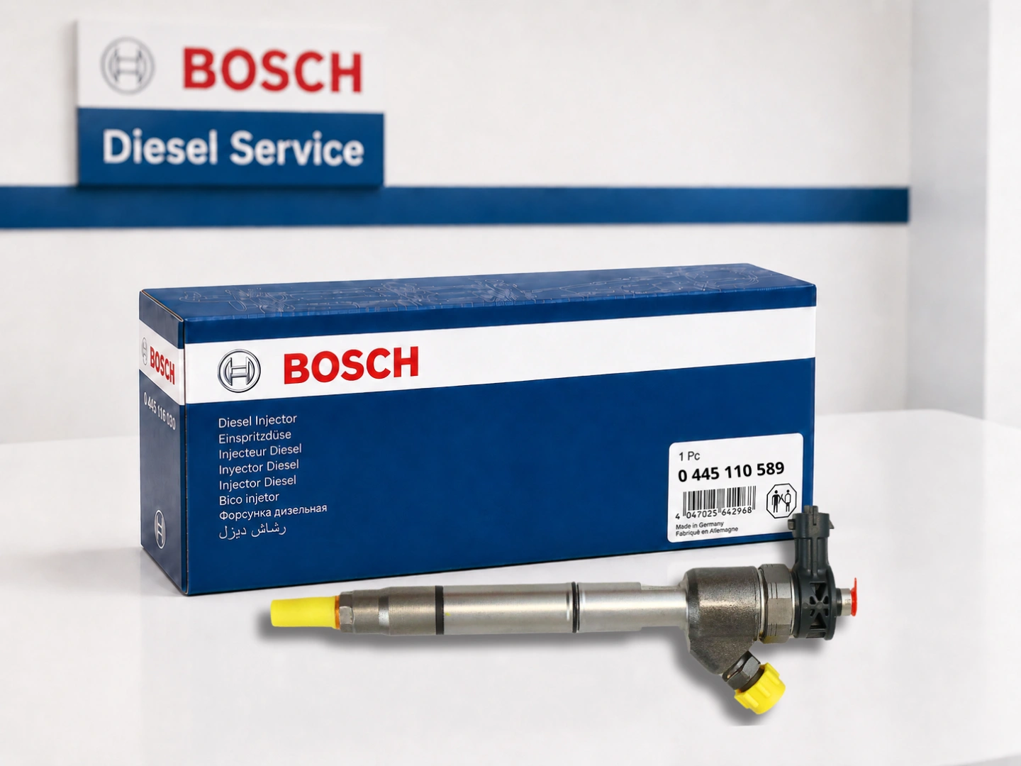 Wtryskiwacz Bosch 0445110589 przygotowany do sprzedaży