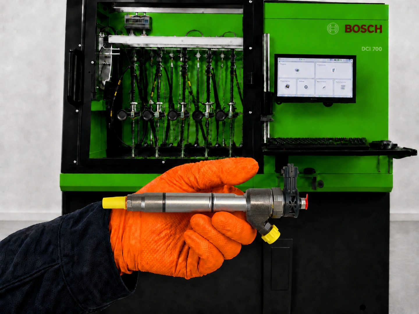 Stanowisko probiercze Bosch do diagnostyki wtryskiwaczy