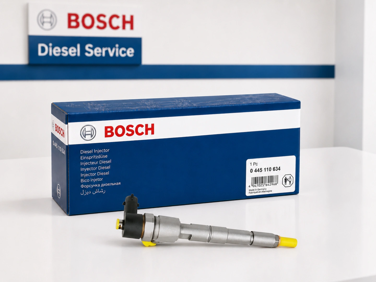 Bosch 0445110634 nowy albo zregenerowany Wtryskiwacz Bosch 0445110634 w wariancie nowym lub zregenerowanym
