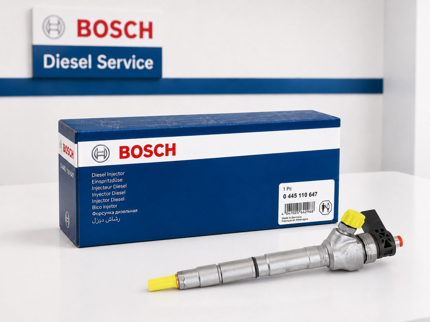 Bosch 0445110647 nowy lub zregenerowany Wtryskiwacz Bosch 0445110647 w wariancie nowym albo zregenerowanym