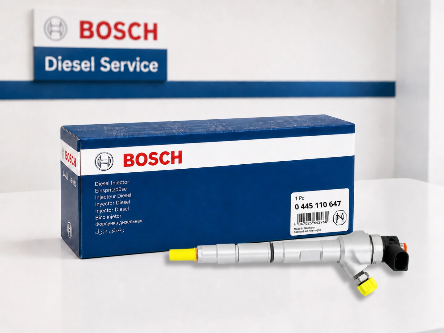 Wtryskiwacz Bosch 0445110647 w wariancie nowym albo zregenerowanym