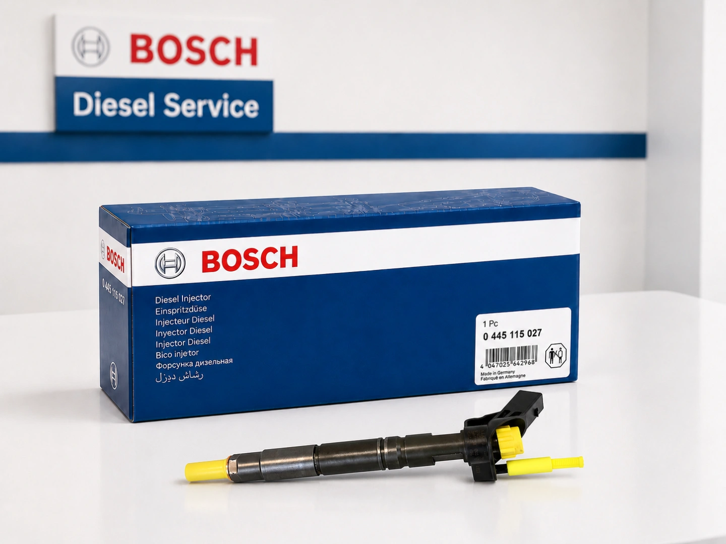 Bosch 0445115027 nowy lub zregenerowany Wtryskiwacz Bosch 0445115027 w wariancie nowym lub zregenerowanym