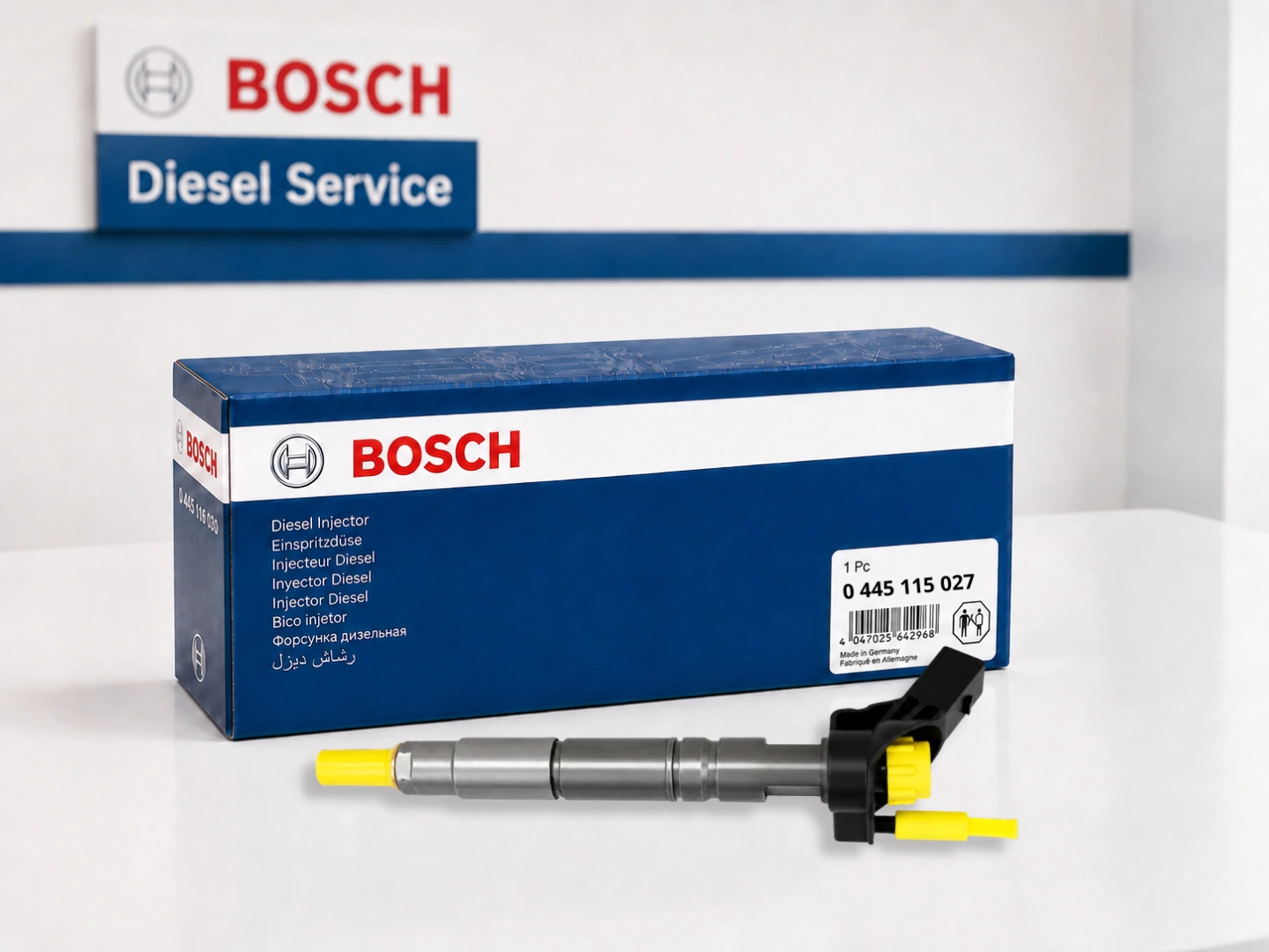Bosch 0445115027 nowy lub zregenerowany Wtryskiwacz Bosch 0445115027 w wariancie nowym lub zregenerowanym