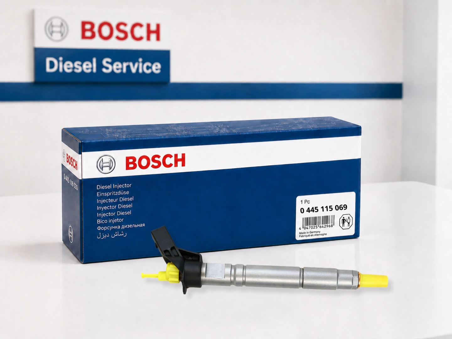 Bosch 0445115069 jako nowy lub zregenerowany wtryskiwacz Wtryskiwacz Bosch 0445115069 przygotowany do sprzedaży