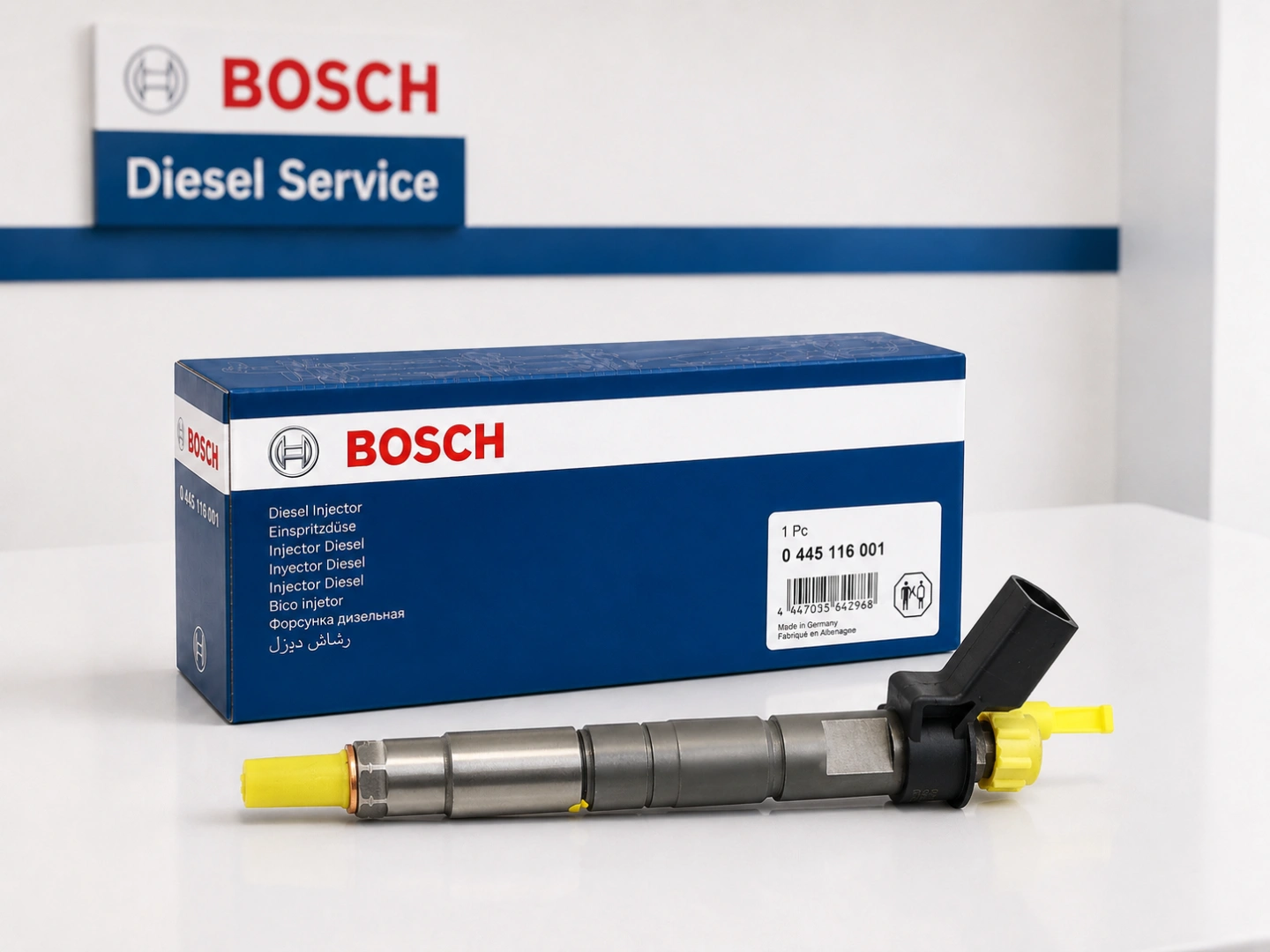 Wtryskiwacz Bosch 0445116001 przygotowany do sprzedaży