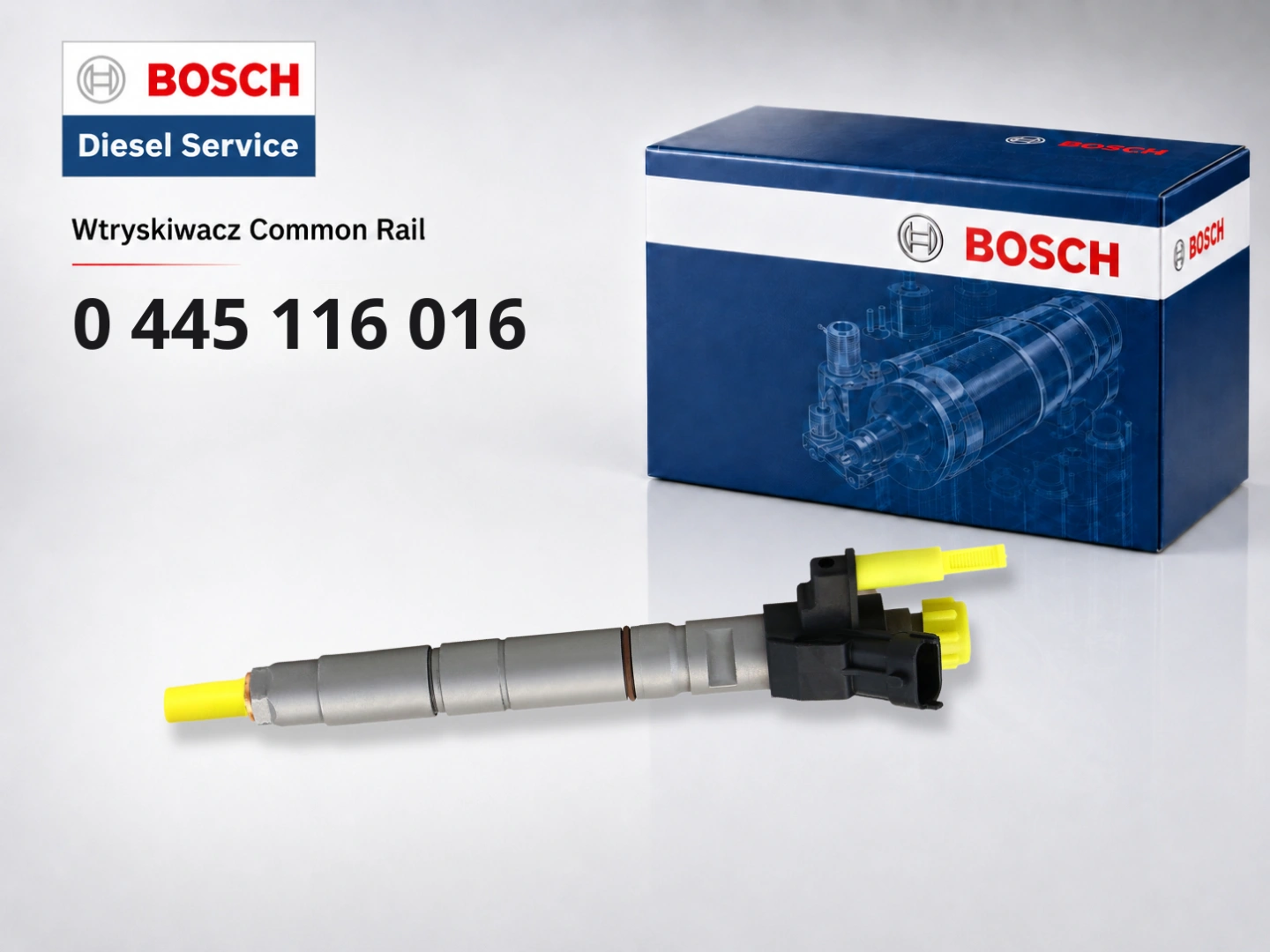 Wtryskiwacz Bosch 0445116016 jako wariant sprzedażowy
