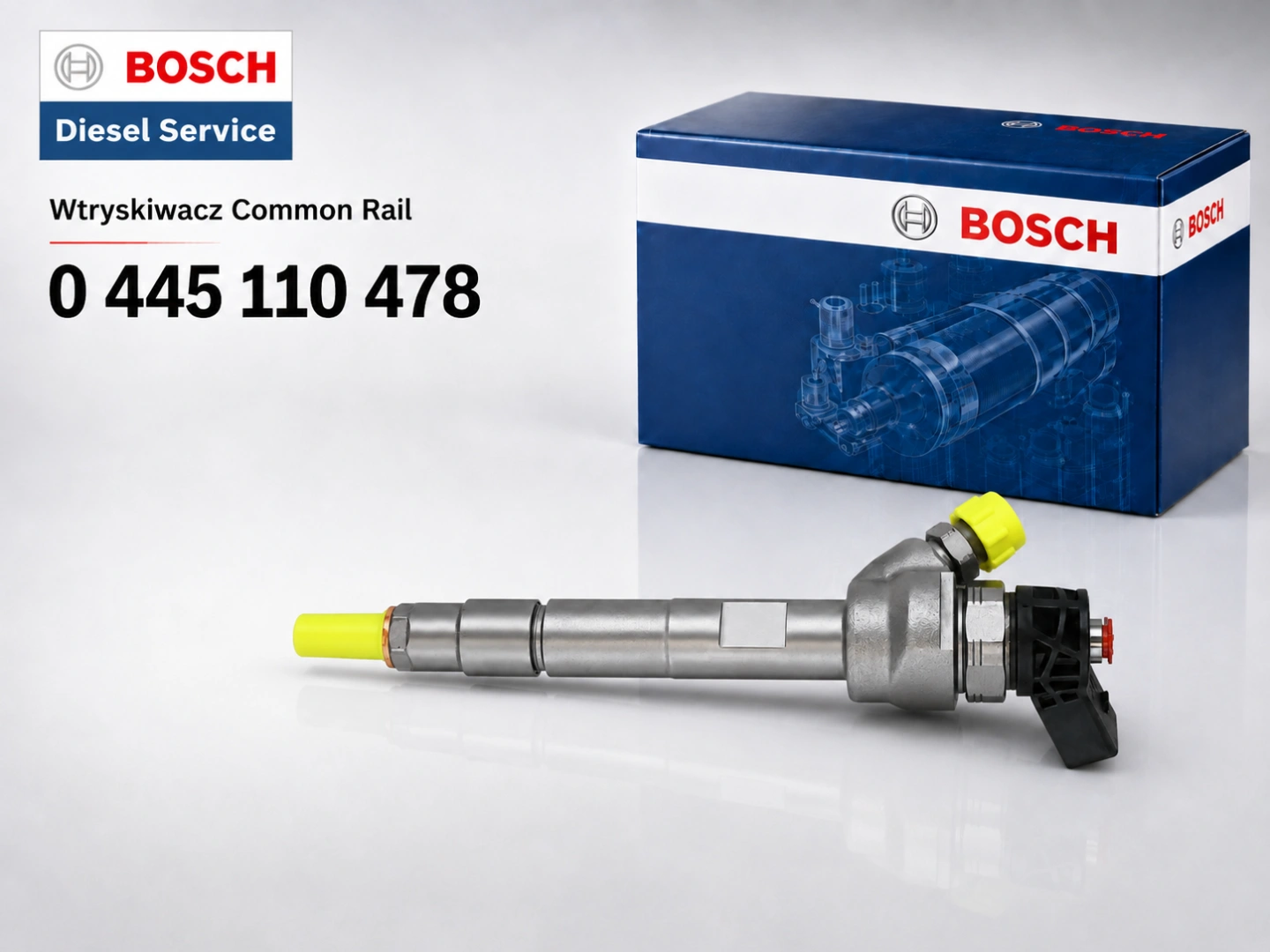 Wtryskiwacz Bosch 0445110478 w wariancie sprzedażowym