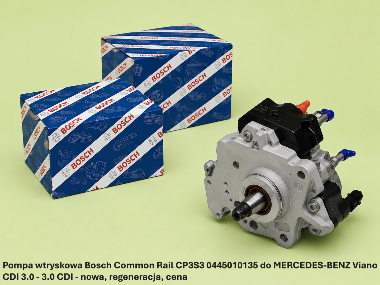 Pompa wtryskowa Bosch Common Rail CP3S3 0445010135 do MERCEDES-BENZ Viano CDI 3.0 - 3.0 CDI 