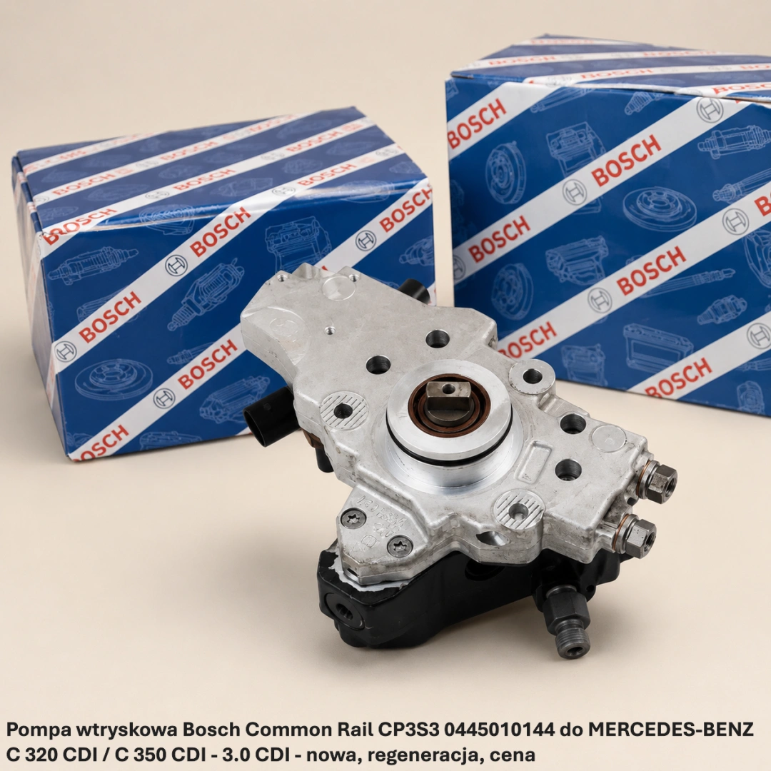 Pompa wtryskowa Bosch Common Rail CP3S3 0445010144 do MERCEDES-BENZ C 320 CDI / C 350 CDI - 3.0 CDI 