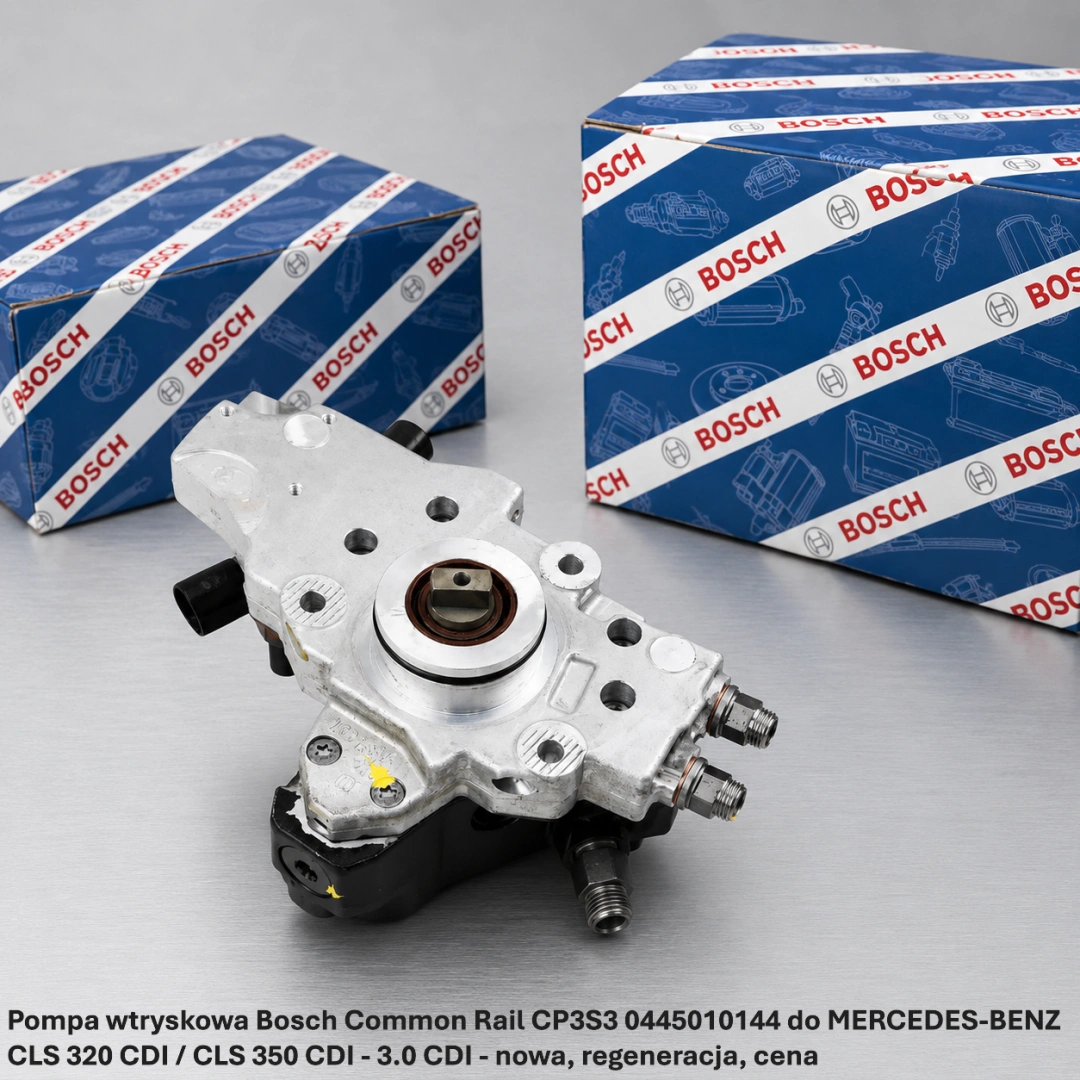 Pompa wtryskowa Bosch Common Rail CP3S3 0445010144 do MERCEDES-BENZ CLS 320 CDI / CLS 350 CDI - 3.0 CDI 