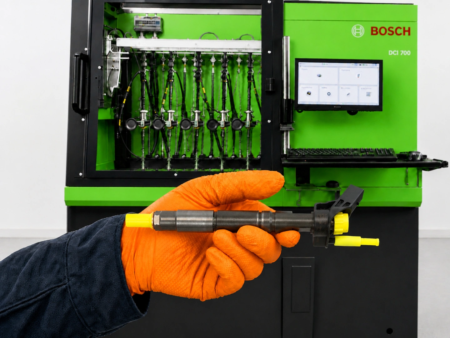 Stanowisko probiercze Bosch do diagnostyki wtryskiwaczy