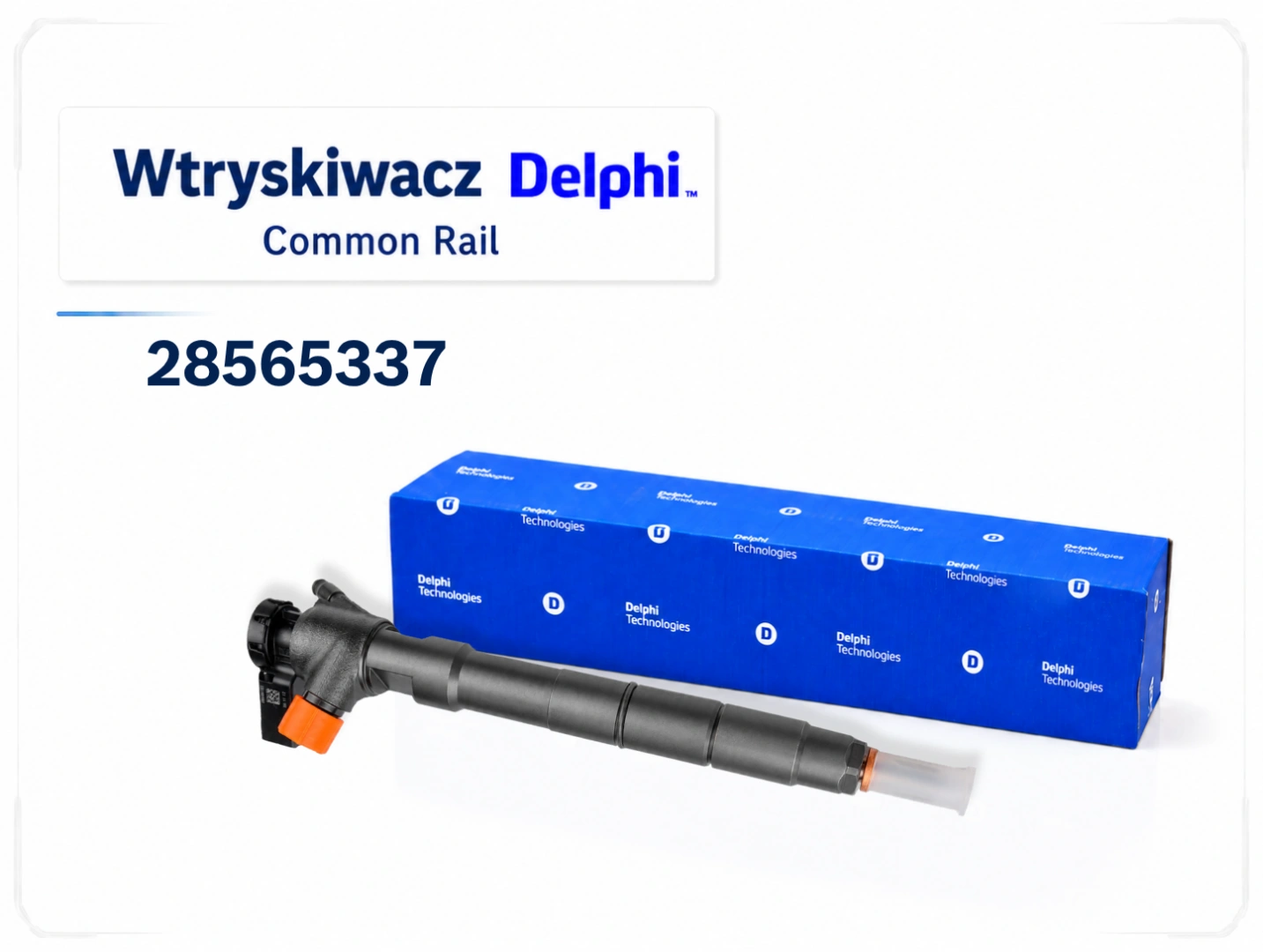 Wtryskiwacz Delphi 28565337 z opakowaniem