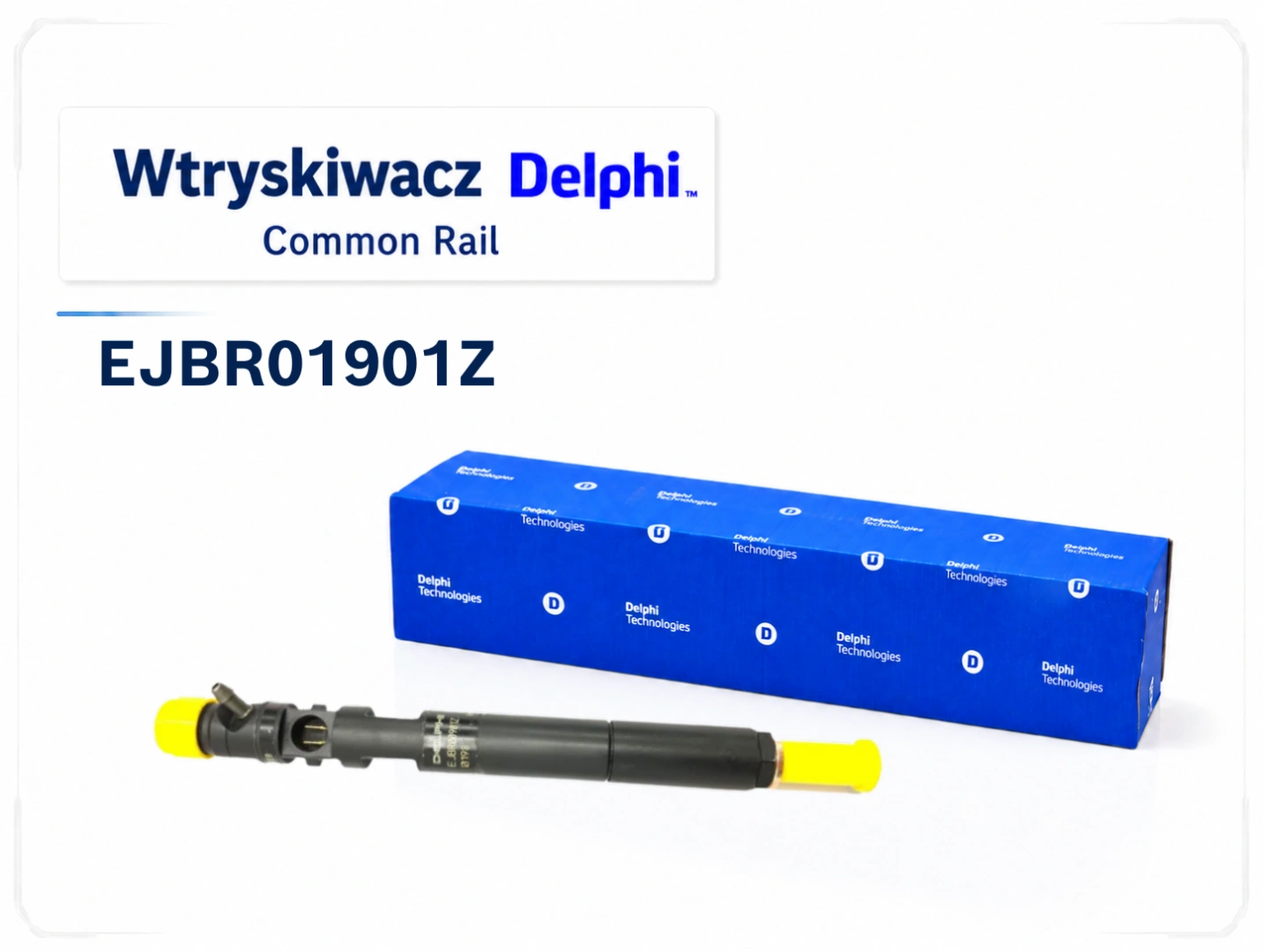 Delphi EJBR01901Z do Hyundai i Kia 2.9 CRDi Wtryskiwacz Delphi EJBR01901Z z opakowaniem