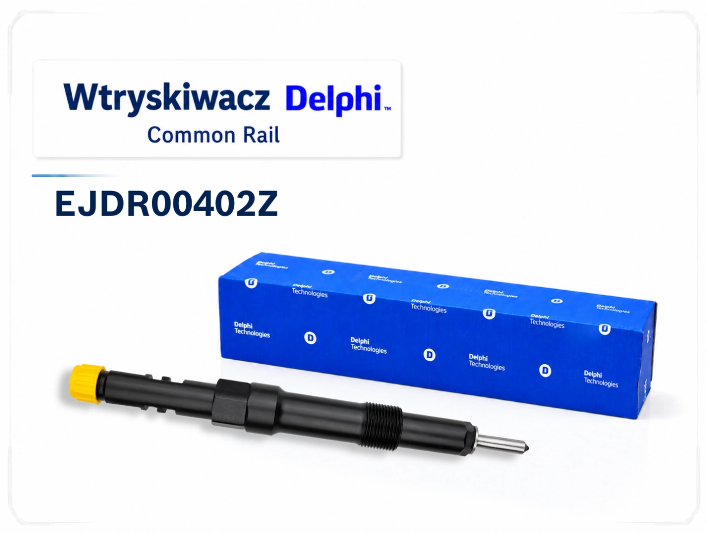 Delphi EJDR00402Z do Forda Mondeo 2.0 TDCi Wtryskiwacz Delphi EJDR00402Z z opakowaniem
