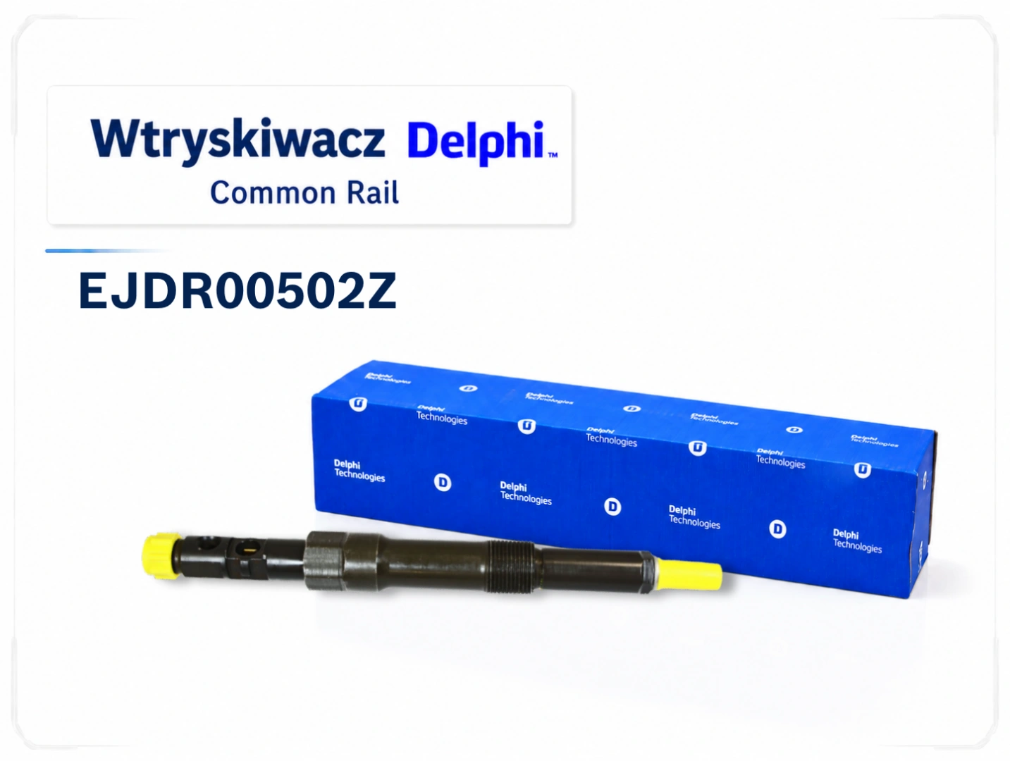 Delphi EJDR00502Z do Forda Mondeo 2.0 TDCi Wtryskiwacz Delphi EJDR00502Z z opakowaniem