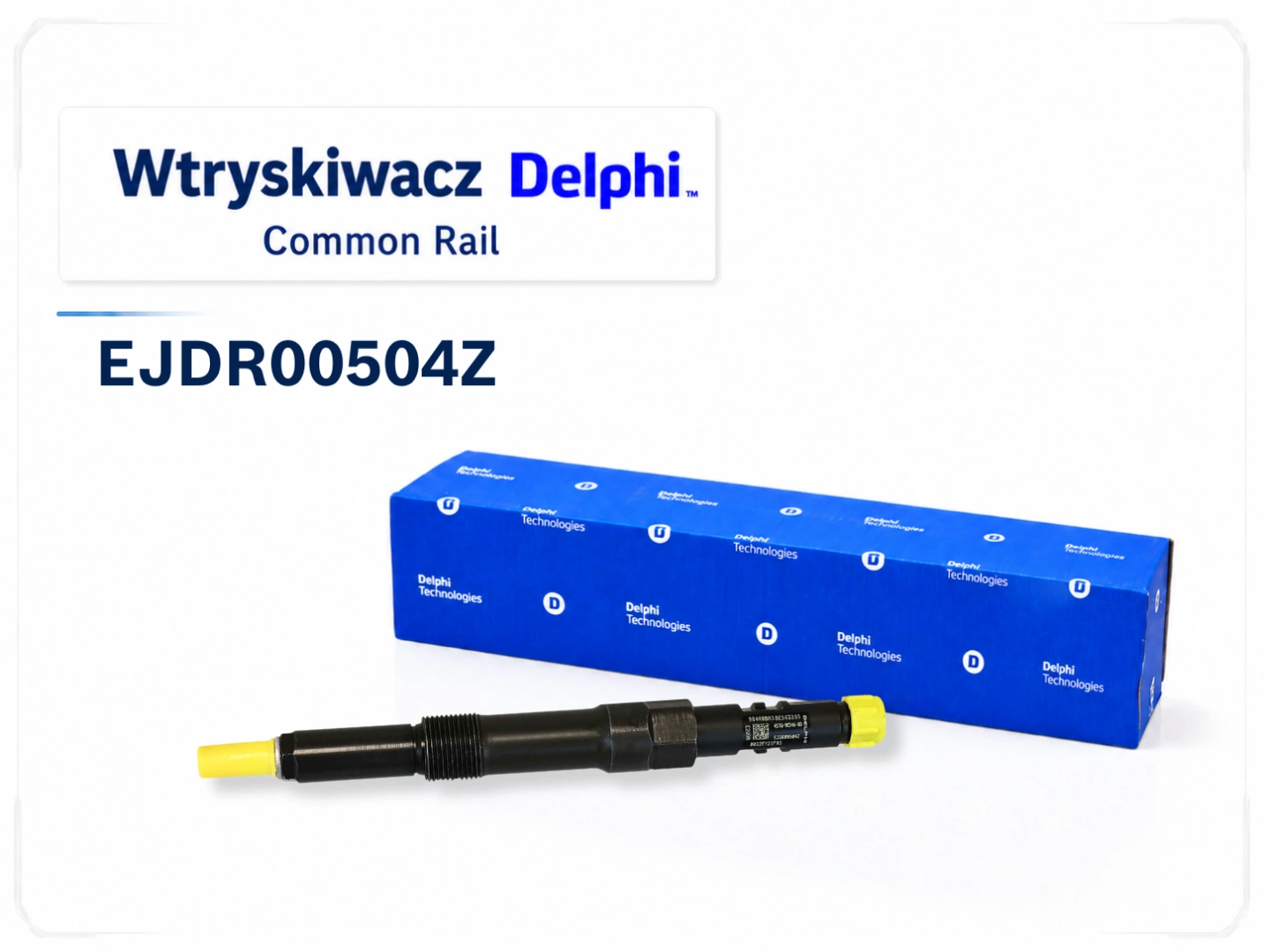 Delphi EJDR00504Z do Forda Mondeo i Jaguara X-Type Wtryskiwacz Delphi EJDR00504Z z opakowaniem
