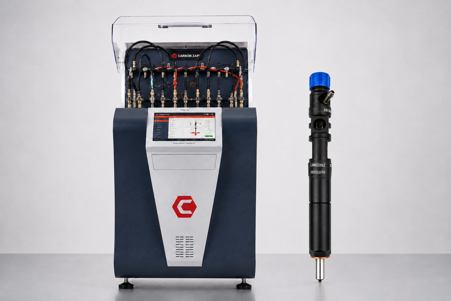 Diagnostyka EJBR02201Z na Carbon Zapp Wtryskiwacz Delphi przy stanowisku Carbon Zapp