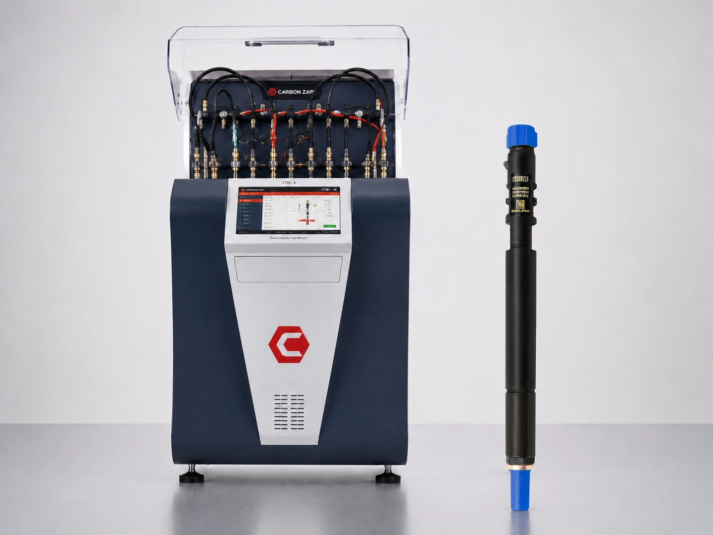 Diagnostyka EJBR02601Z na Carbon Zapp Wtryskiwacz Delphi przy stanowisku Carbon Zapp
