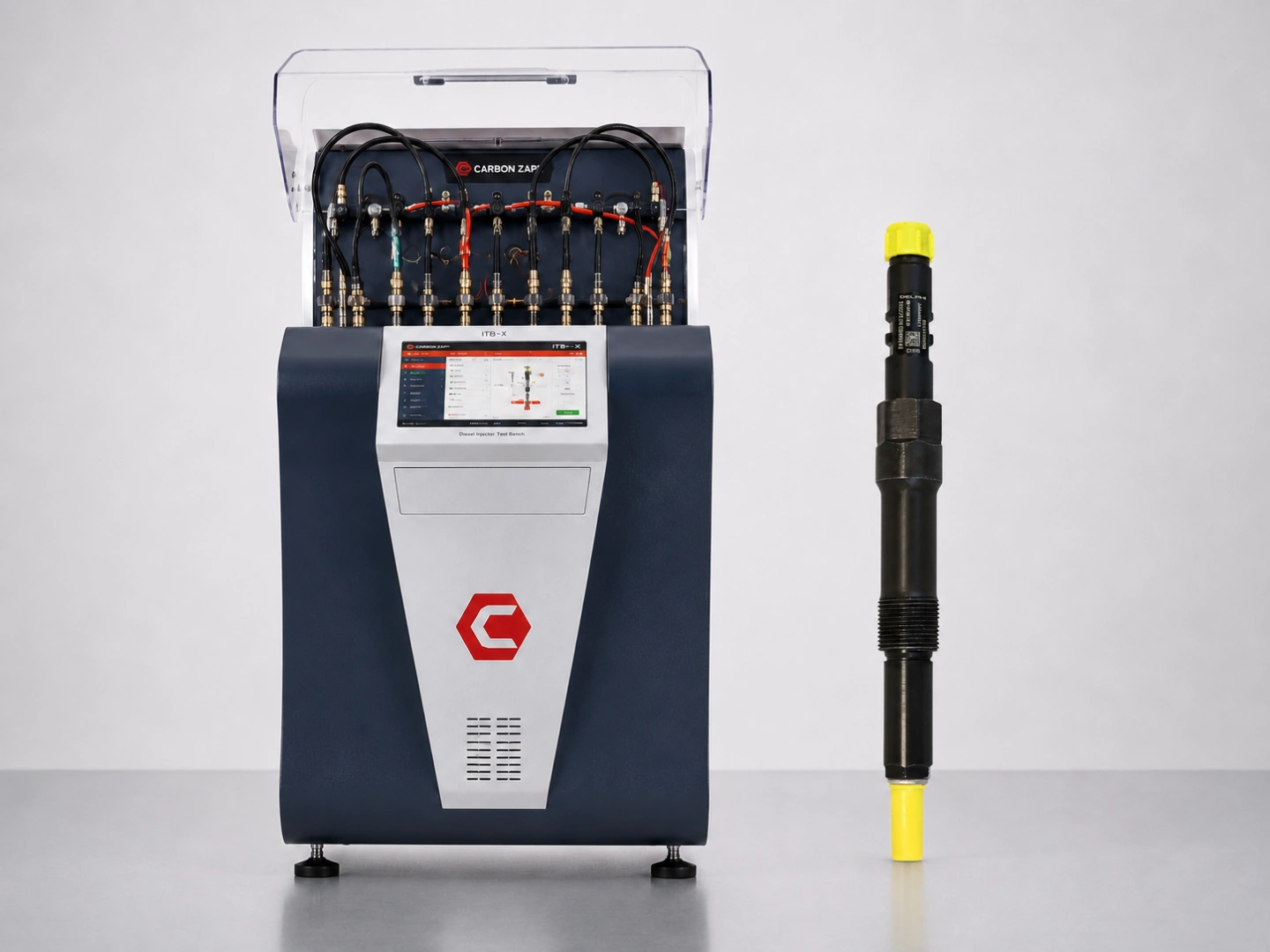 Diagnostyka EJDR00504Z na Carbon Zapp Wtryskiwacz Delphi przy stanowisku Carbon Zapp