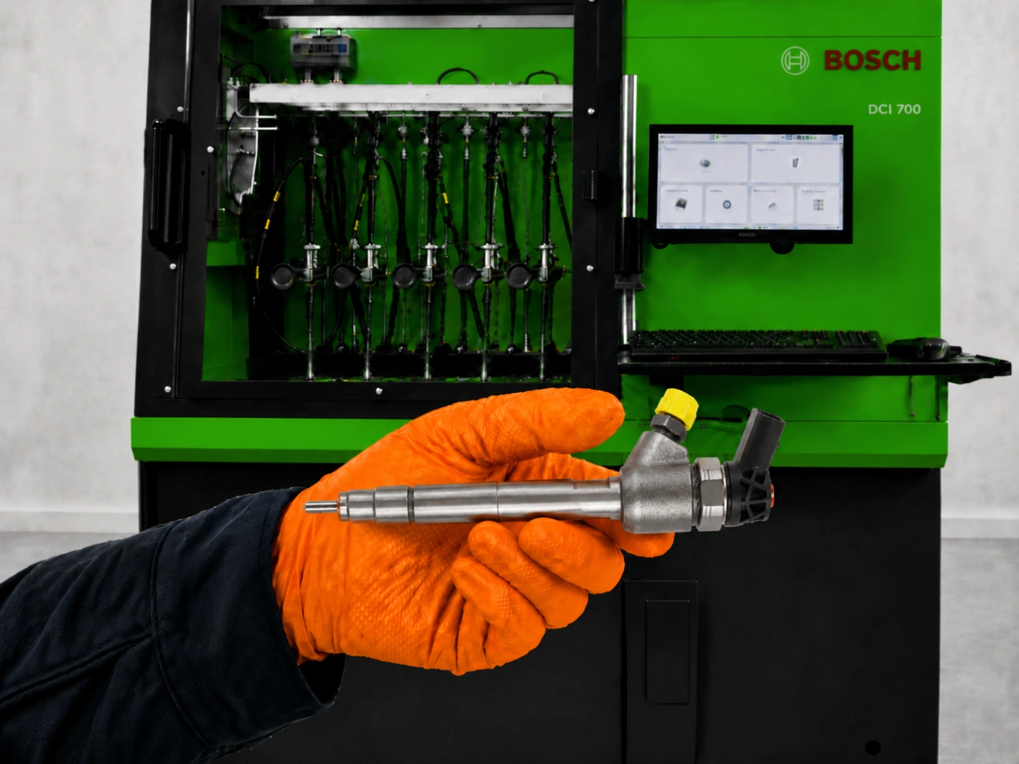 Diagnostyka wtryskiwacza Bosch 0445110574 w Pawlik Diesel Service Wtryskiwacz Bosch 0445110574 po diagnostyce