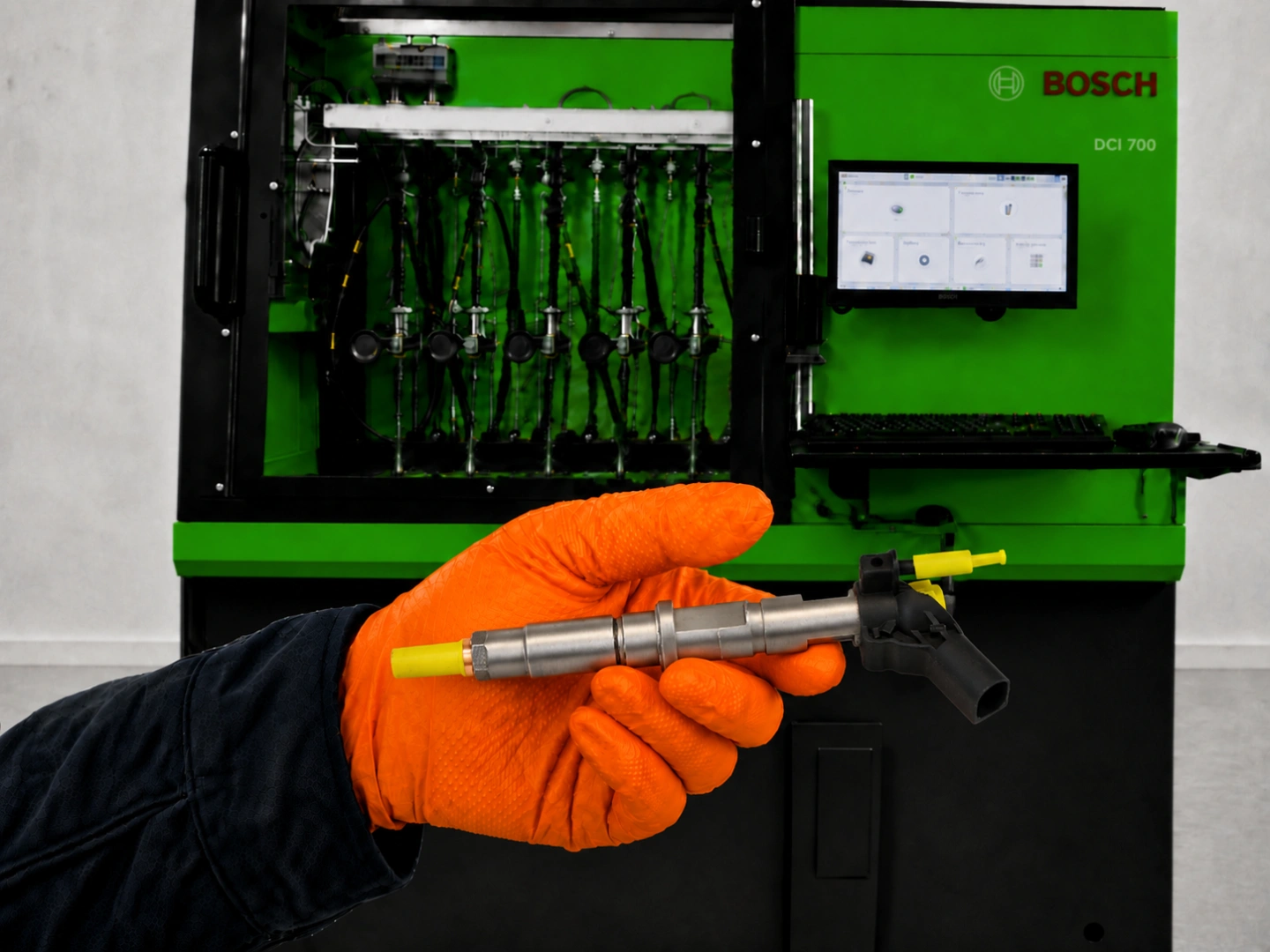 Diagnostyka wtryskiwacza Bosch 0445115029 w Pawlik Diesel Service Wtryskiwacz Bosch 0445115029 po diagnostyce