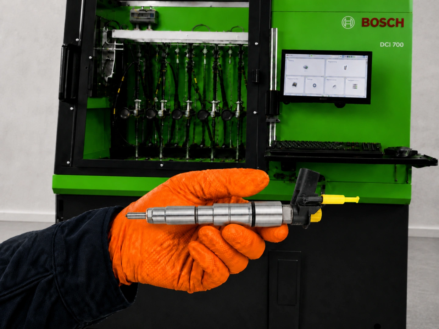 Wtryskiwacz Bosch 0445115050 po diagnostyce