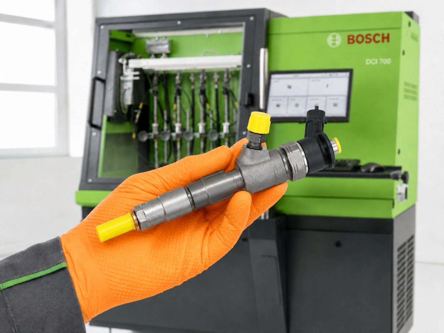 Stół probierczy Bosch do testowania wtryskiwaczy Common Rail