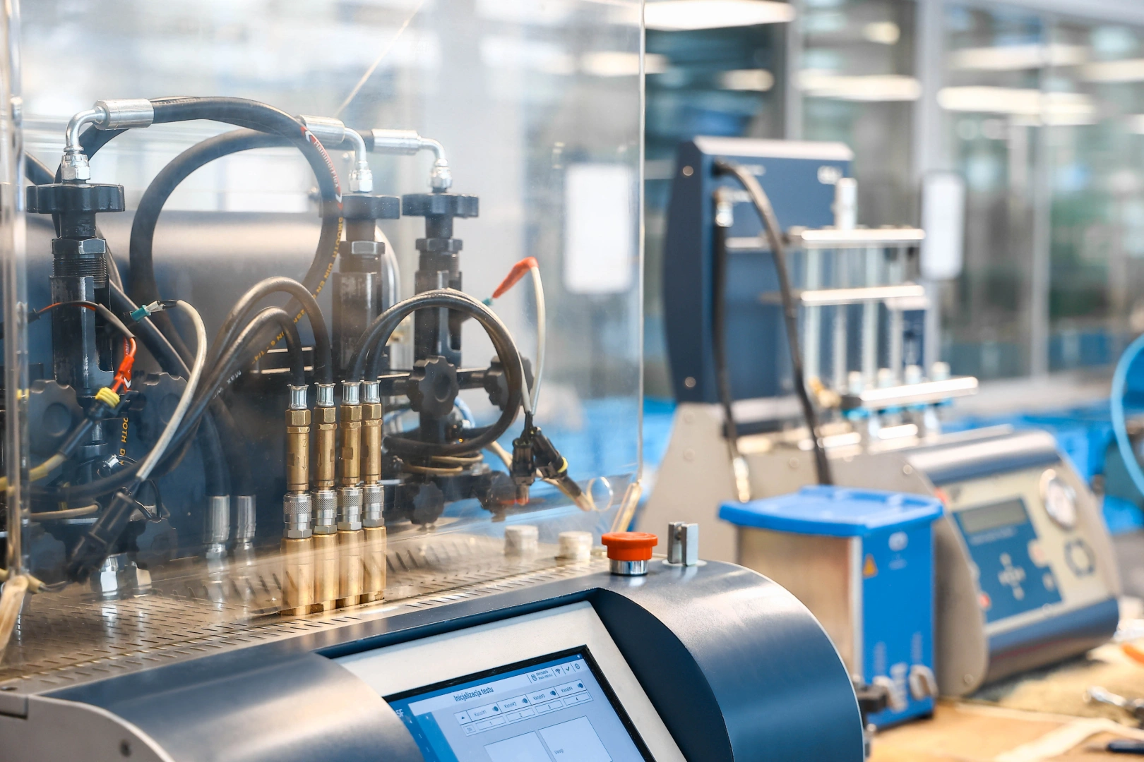 Diagnostyka wtryskiwaczy benzynowych na specjalistycznym stanowisku Diagnostyka wtryskiwaczy benzynowych na specjalistycznym stanowisku