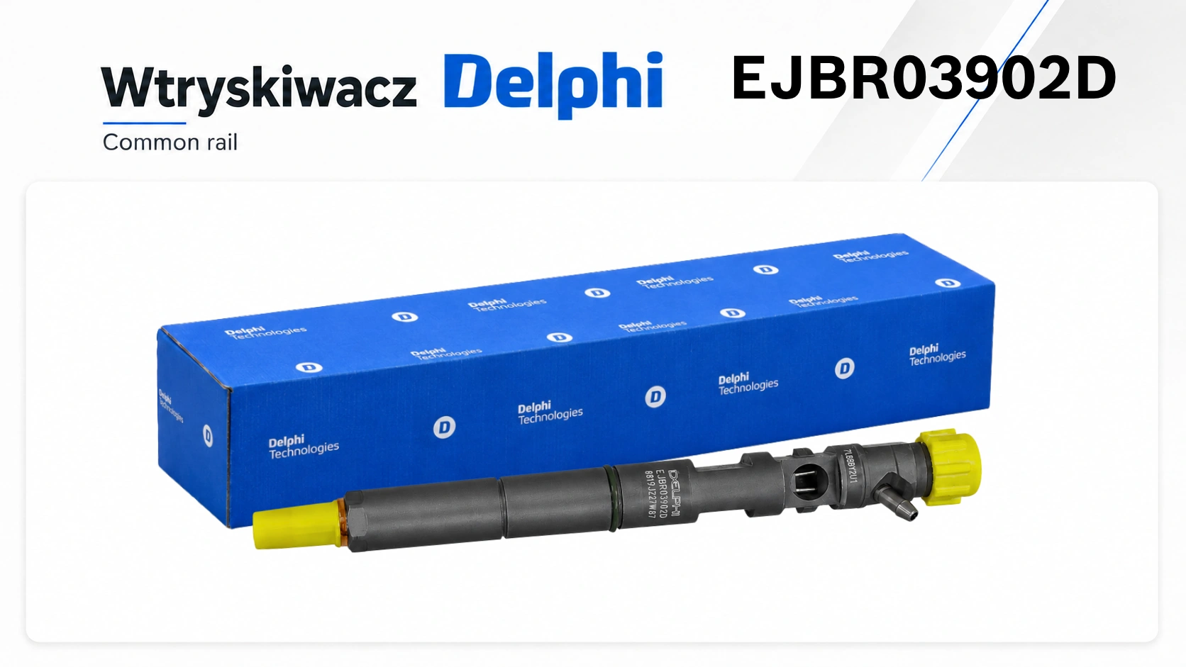 Wtryskiwacz Common Rail do wybranych pojazdów Kia z silnikiem 2.9 CRDi.
