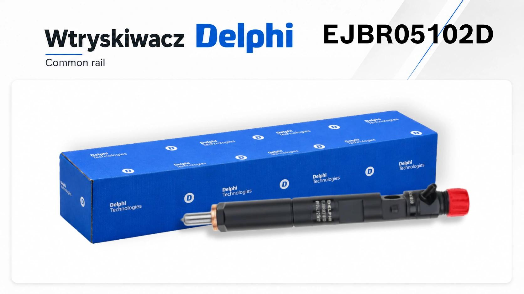 Wtryskiwacz Delphi do wybranych jednostek 1.5 dCi i 1.5 DDiS.