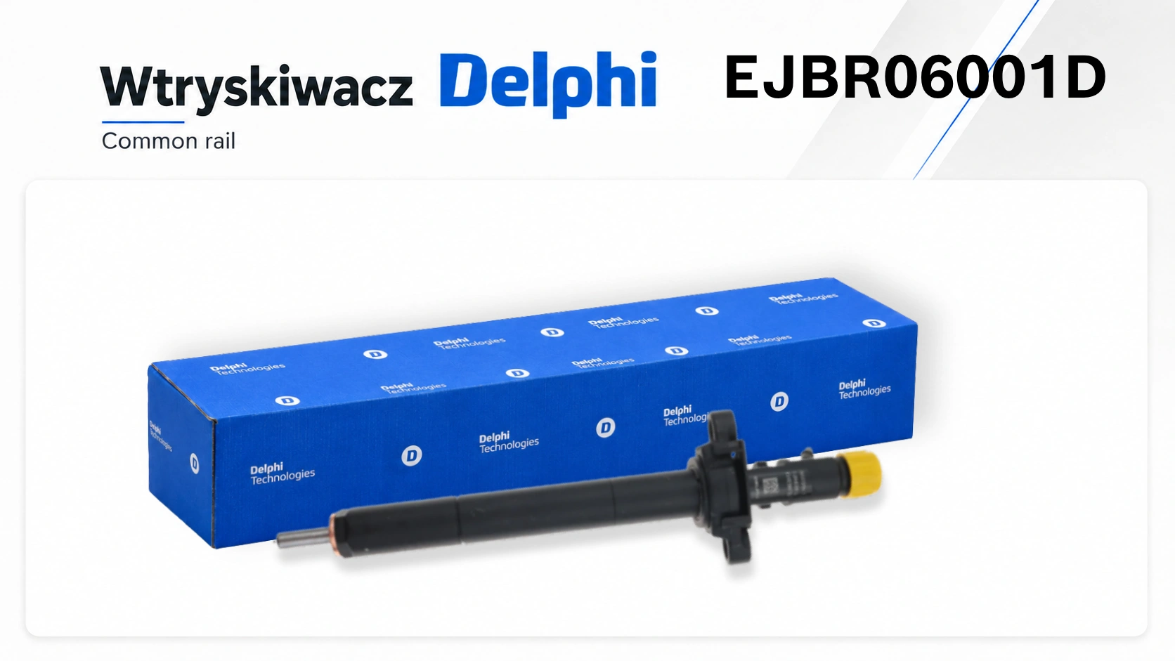 Wtryskiwacz do wybranych silników 2.0 HDi z układem Common Rail.