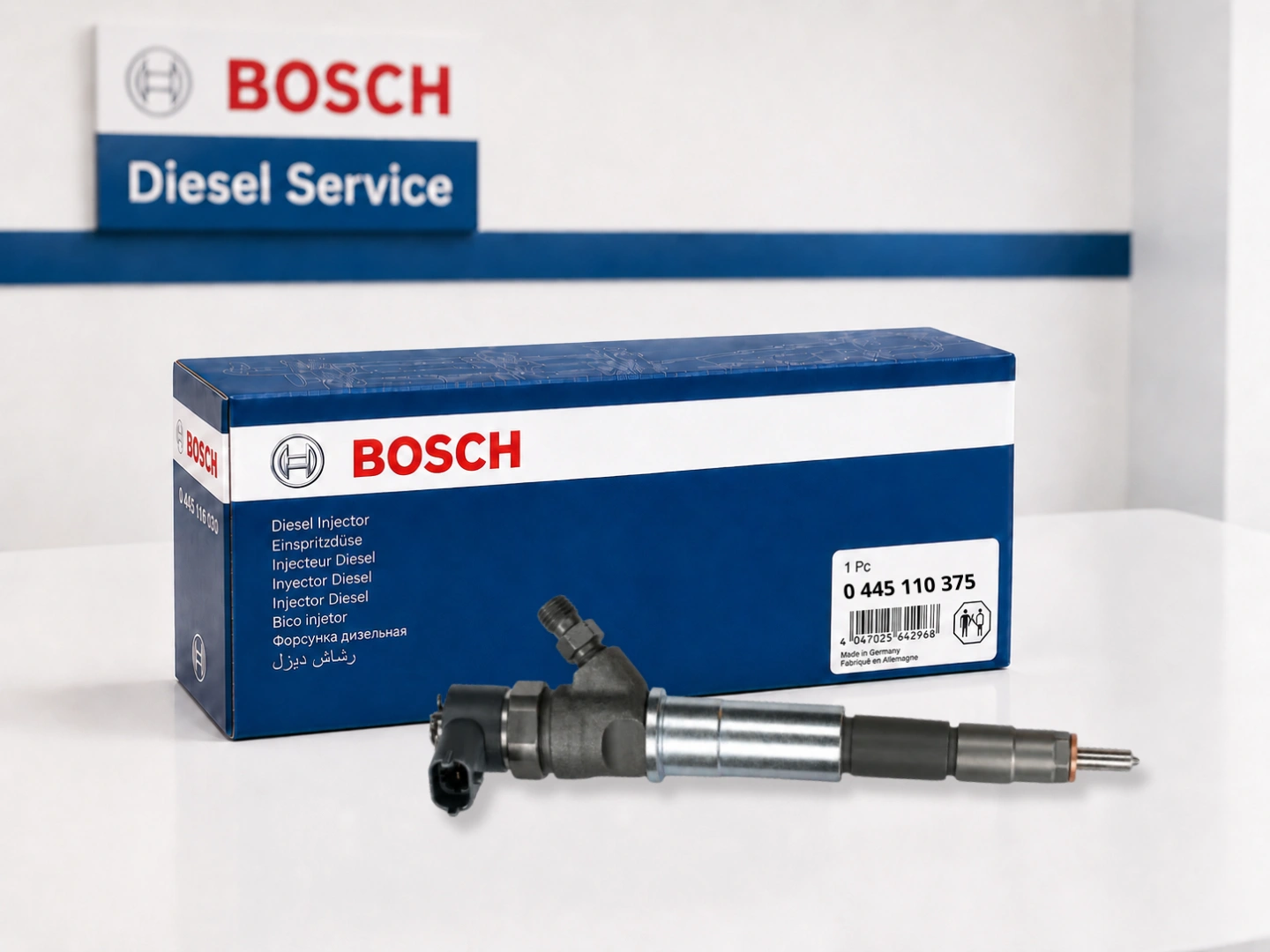 Wtryskiwacz Bosch 0445110375 dostępny jako nowy lub zregenerowany